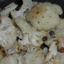Roasted Cauliflower With Capers recipe