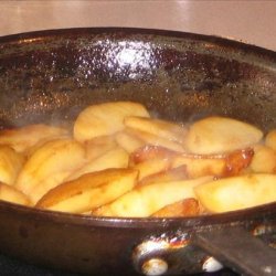 Bourbon Flamed Apples recipe