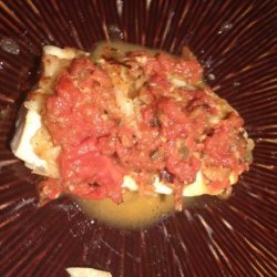 Potato Encrusted Grouper With Bruschetta and White Wine #5FIX recipe