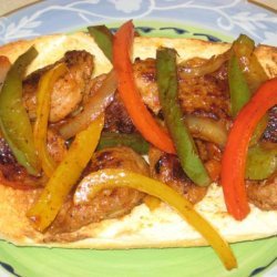 Sausage and Pepper Subs recipe