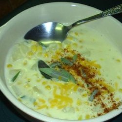 Corn, Potato and Cheese Soup recipe
