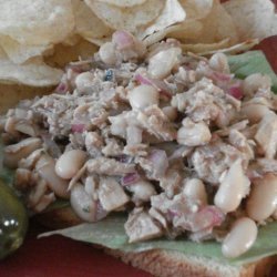 Mediterranean White Bean and Tuna Salad recipe