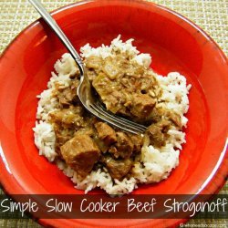 Simple Beef Stroganoff recipe