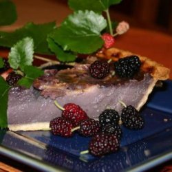 Mulberry Cream Pie recipe