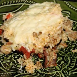 Italian Beef and Rice Skillet recipe