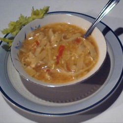 Sweet and Sour Egg Drop Soup recipe