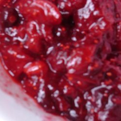 Ruby Cranberry Vanilla Sauce recipe