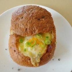 Cheesy Breakfast Buns recipe
