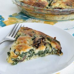 Crustless Spinach Pie recipe
