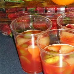  Sangria  Fruit Cups (Non-Alcoholic) recipe