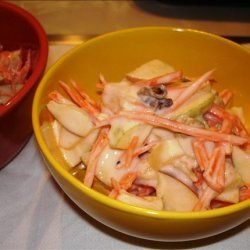 Apple-Carrot Salad With Walnuts recipe