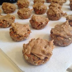 Carrot and Peanut Butter Cupcakes for Dogs recipe