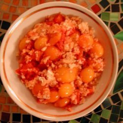 Tomato and Goat’s Cheese Crumble recipe