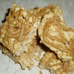 Peanut Butter Rice Crispy Bars recipe