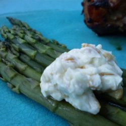 Asparagus With Cashew Butter recipe
