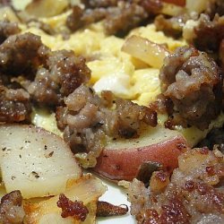 Yummy Breakfast Skillet  -  Food Network How Many Eggs? recipe