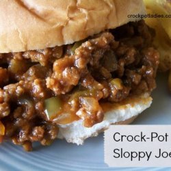 Crock Pot Sloppy Joes recipe