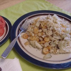 Solo Shrimp and Potato Pilaf recipe