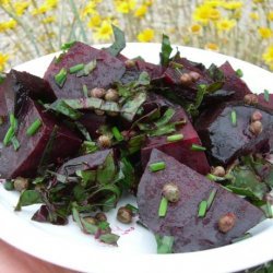 Roasted Beets With Capers recipe