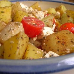 Mediterranean Roasted Potato Salad recipe