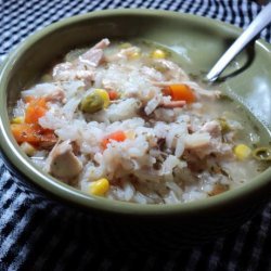 Crock Pot Chicken and Rice Soup recipe