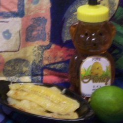 Honey Lime BBQ Bananas recipe