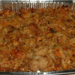 Ciabatta Stuffing With Chestnuts and Pancetta recipe