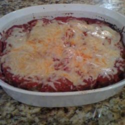 Cheesy Layered Meatloaf recipe