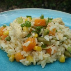 1-2-3 Chicken Vegetable Rice recipe