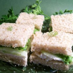 Cucumber and Mastershalum Tea Sandwiches (-- Tasty Dish--) recipe