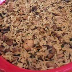 Wild Rice With Mushrooms recipe