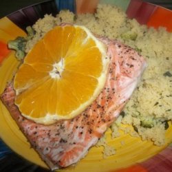 Salmon With Couscous recipe