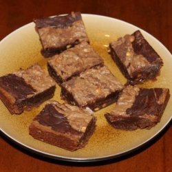 The Cake Mix Doctor - Peanut Butter Brownies recipe
