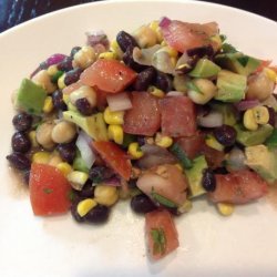 Southwestern Black Bean & Chickpea Salad - Ww Simply Filling recipe