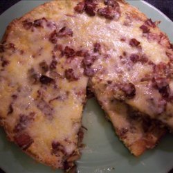 Mushroom, Bacon, and Potato Frittata recipe