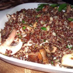 Mushroom and Herb Quinoa recipe