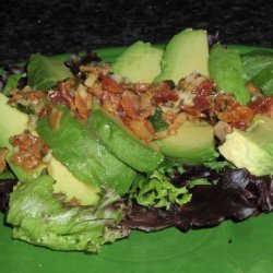 Small Avocado Salads With Warm Bacon Parsley Vinaigrette recipe