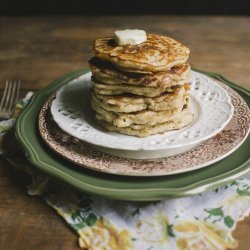 Buttermilk Oatmeal Pancakes recipe