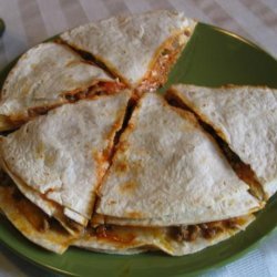 Penzey's Pizza Tortillas (Quesadillas) recipe