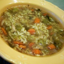 Alphabet Chicken Soup (Crock Pot) recipe