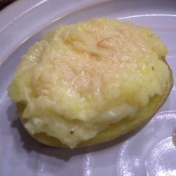 Twice  Baked Potatoes/Quick and Simple! recipe