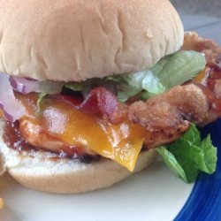 BBQ Chicken With Bacon Sandwiches recipe