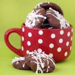 Chocolate Candy Cane Cookies recipe