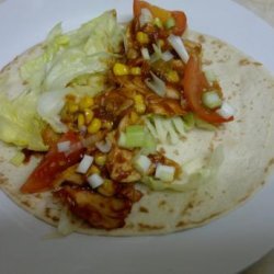 Blast off Burritos - Chicken and Corn recipe