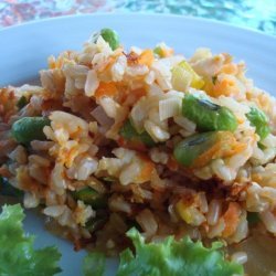 Asian Edamame Fried Rice recipe