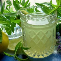 Old-Fashioned Lemon Verbena Lemonade Syrup recipe