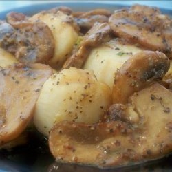 Scallops and Mushrooms (Pan Seared) recipe
