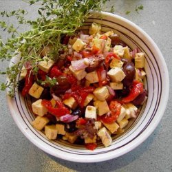 Marinated Feta with Greek Olives Appetizer recipe