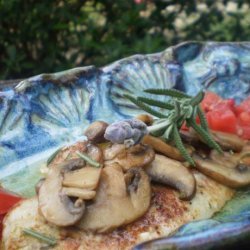 Peppered Petrale Sole With Mushrooms and Lavender recipe