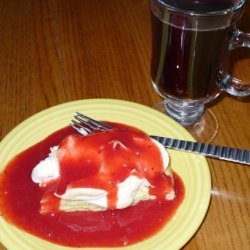 Puffy Strawberry Shortcakes With Meringue recipe